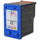 Remanufactured Tri-Color Ink for HP 22