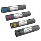 Remanufactured Lexmark X940, HY (Bk, C, M, Y) Toner Cartridges