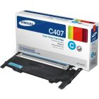 Samsung CLT-C407S Cyan OEM Toner