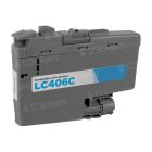 Comp Brother LC406C Cyan Ink Cartridge