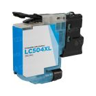 Compatible Brother LC504XL High Yield Cyan Ink Cartridge