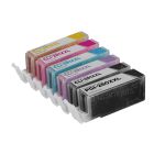 Compatible PGI-280XXL / CLI-281XXL: 1 Pigment Bk PGI-280XXL and 1 Each of CLI-281XXL (Bk, C, M, Y) Super HY Ink for Canon