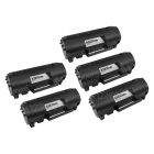 Comp Dell S2830dn/ 593-BBYP Black Toner set of 5