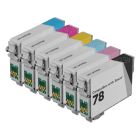 Bulk Set of 6 Ink Cartridges for Epson T078
