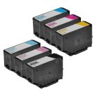 Bulk Set of 6 Ink Cartridges for Epson T312XL