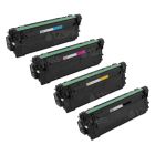 Set of 4 Compatible HP 213Y Extra HY Toner Cartridge: Black, Cyan, Magenta, Yellow