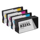 Compatible Brand for HP 932XL Set of 4 Ink Cartridges