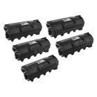 Compatible Lexmark 521H HY 5 Pack Black Toner Cartridges 