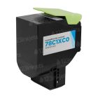 Lexmark Compatible 78C1XC0 Extra High Yield Cyan Toner Cartridge
