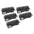 5 Pack Compatible Ricoh 841886 Standard Yield Black Toner Cartridge