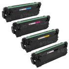 HP 212A Compatible Laserjet Toner Cartridges 4-Pack (Black, Cyan, Magenta, Yellow)