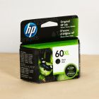 Original HP 60XL Ink Cartridge, Black CC641WN