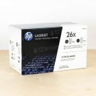 Original HP 26X High Yield 2-pack Black Toner Cartridges, CF226XD