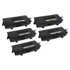 Compatible Kyocera-Mita TK-3162 Toners, 5 Pack Black