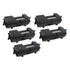 Compatible Kyocera-Mita TK-3172 Toners, 5 Pack Black
