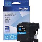 OEM Brother LC103C HY Cyan Ink Cartridge