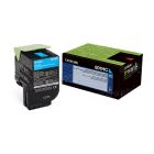 Lexmark 80C1HC0 HY Cyan OEM Toner