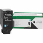 Lexmark OEM 71C10C0 Cyan Toner Cartridge