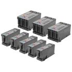 Compatible Set of 8 Replacements for Dell Series 22 Black and Color Ink