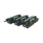 Lexmark 72K0F50 Developer & Photoconductor OEM CMY Developer Kit & Photoconductors Pack