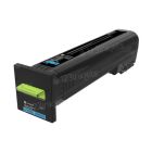 OEM Lexmark 72K10C0 Cyan Toner