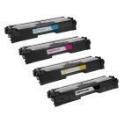 Set of 4 Brother Super High Yield Compatible TN635XXL Toners: BCMY