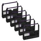 Epson Compatible ERC-03 Purple Printer Ribbon, 6-pack