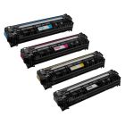 Set of 4 Compatible HP 658A Toner Cartridges (Bk/C/M/Y)