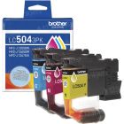 Brother Genuine LC5043PK Standard Yield Cyan, Magenta, and Yellow Ink Cartridge