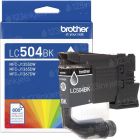 Brother Genuine LC504BK Standard Yield Black Ink Cartridge