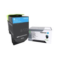 OEM Lexmark CS/CX 317 Cyan Toner Cartridge
