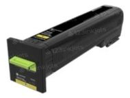 OEM Lexmark 72K0X40 Extra HY Yellow Toner