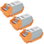 Compatible BCI11Bk Black Set of 3 Ink Cartridges for Canon