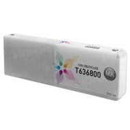 Epson T636800 Matte Black Inkjet Cartridge, Remanufactured