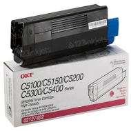 Okidata 42127402 (Type C6) OEM HY Magenta Toner