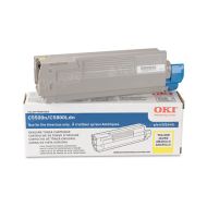 Okidata 43324401 (Type C8) OEM HY Yellow Toner