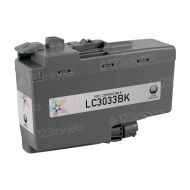 Brother LC3033BK Super HY Black Compatible Ink