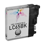 Compatible LC65BK High Yield Black Ink for Brother