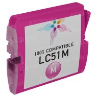 Compatible LC51M Magenta Ink for Brother