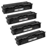 Bulk Set of 4 Toner Cartridges for Canon 054H