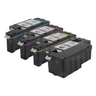 Compatible Toners for the Dell C1660w: Bk, C, M, Y
