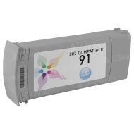 Remanufactured Light Cyan Ink for HP 91