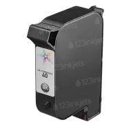 Remanufactured Black Ink for HP 40