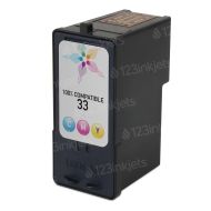 Remanufactured Lexmark #33 SC Color Ink
