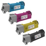 Xerox WorkCentre 6130 Compatible Set of 4 HC Toners: Bk, C, M, Y