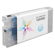 Remanufactured Epson T653500 Light Cyan Inkjet Cartridge for Stylus Pro 4900