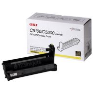 Okidata 42126601 (Type C6) OEM Yellow Drum