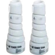 Konica Minolta 8936-402 (Type 302A) Black OEM Toner-2 Pack