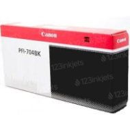 OEM Canon PFI-704BK Black Ink Cartridge 