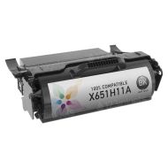 Lexmark Remanufactured X651H11A HY Black Toner